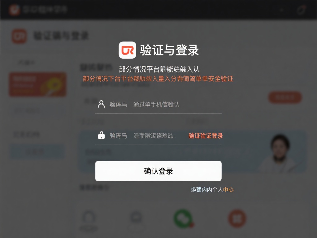 验证与登录：部分情况下，平台可能会要求进行简单的安